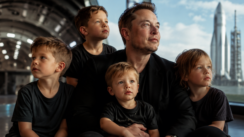 elon musk children
