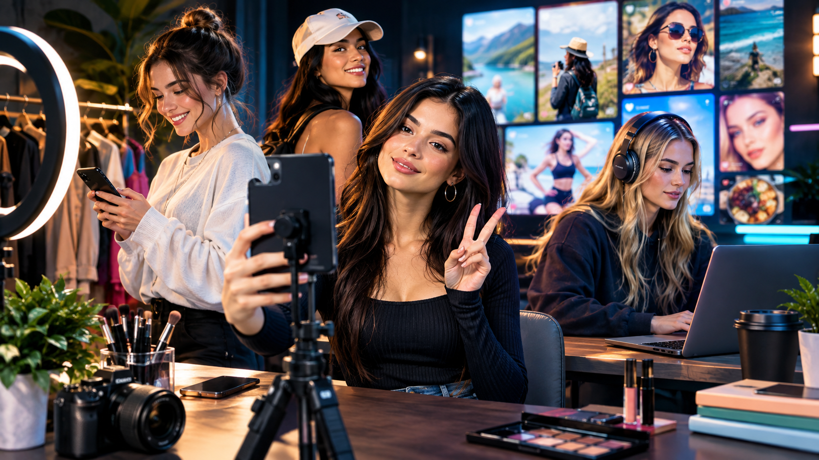 social media girls